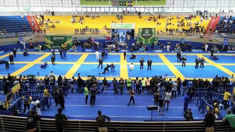 Ginásio José Corrêa recebe Campeonato Brasileiro de Jiu-Jitsu até domingo (28)