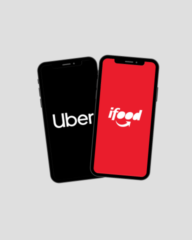 Uber e Ifood iniciam integração de serviços e lançam assinatura conjunta