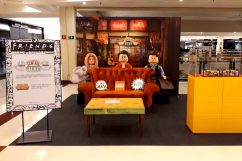 LEGO traz icônico cenário de Friends para São Paulo