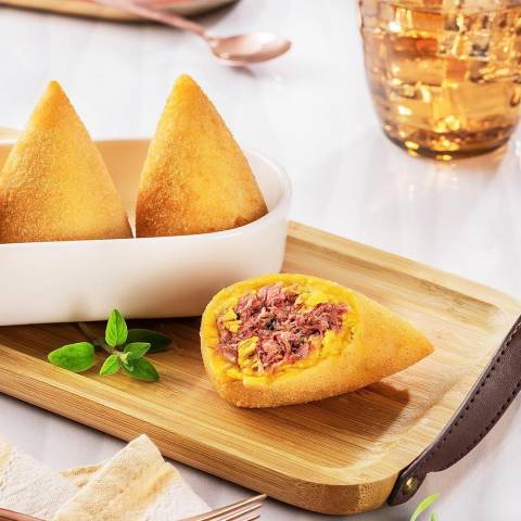 Ofner aposta em coxinhas de carne seca com abóbora e costela